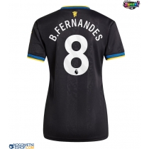 Ženski Nogometni dresi Manchester United Bruno Fernandes #8 Tretji 2025-26 Kratek Rokav